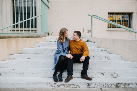 Red Hook Engagement Photos