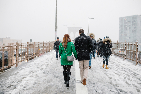 Brooklyn Bridge Engagement