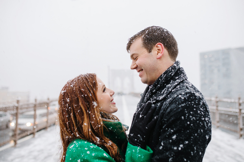 Brooklyn Bridge Engagement