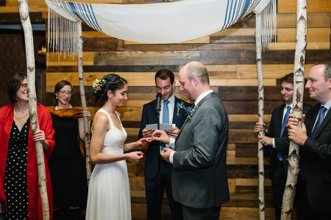 Brooklyn Winery Wedding Ceremony