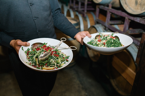 Brooklyn Winery Wedding Food