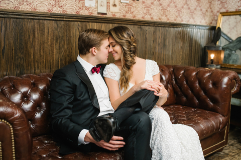 Brooklyn Winery Wedding Portrait