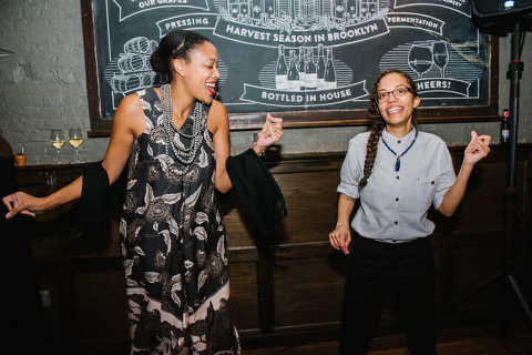 brooklyn winery wedding reception