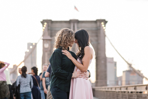 Brooklyn Bridge Engagement Session